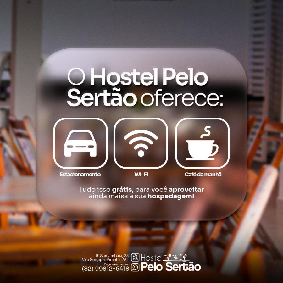 Pousada Pelo Sertao Пираньяс Экстерьер фото